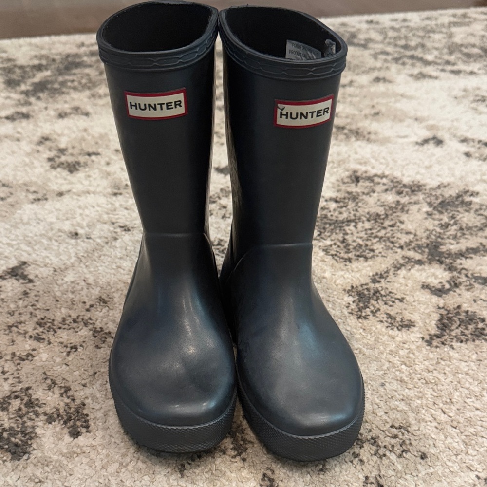 Kids Hunter Classic pewter colored Waterproof Boots